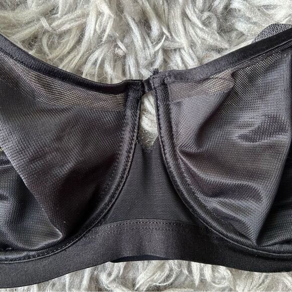 Soma Unbelievable Lift black scoop balconette bra women’s size 34DD - Picture 5 of 7